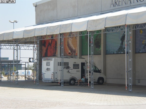 Schattenparkplatz Arena Nova Wr.Neustadt