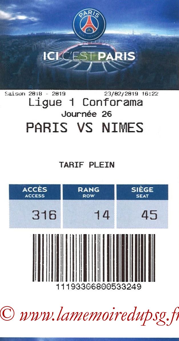 2019-02-23  PSG-Nîmes (26ème L1, E-ticket)