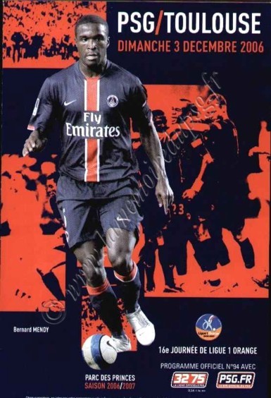 2007-01-17  PSG-Toulouse (16ème L1 match en retard, Officiel N°94)