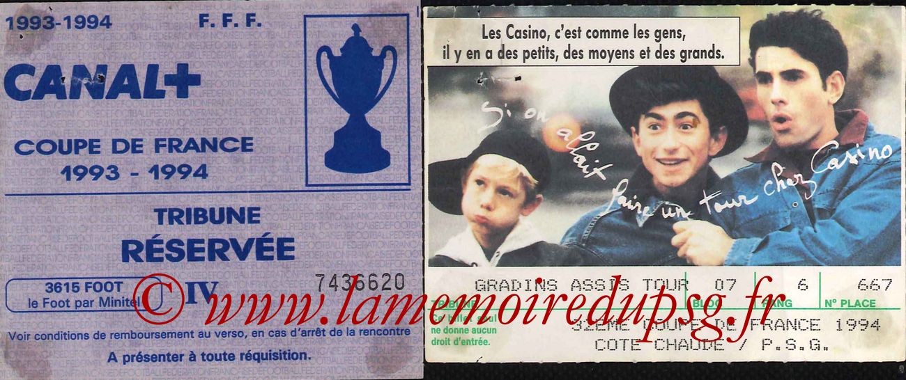 1994-01-15  Caen-PSG (24ème D1)