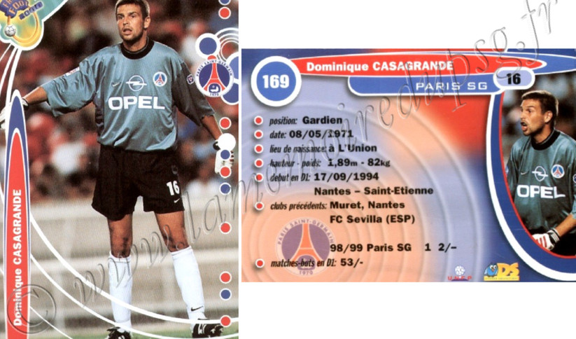 N° 169 - Dominique CASAGRANDE