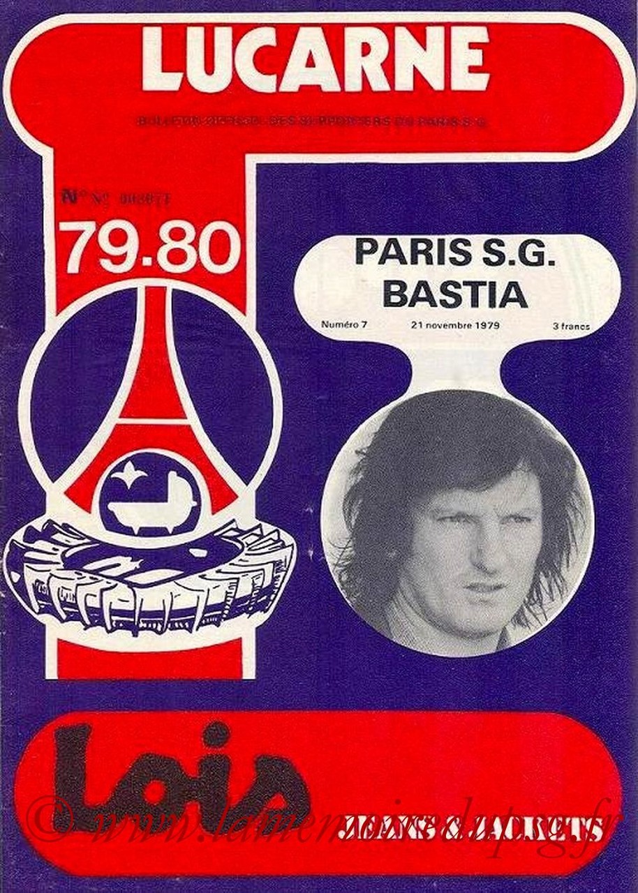 1979-11-21  PSG-Bastia (17ème D1, Lucarne N°7)