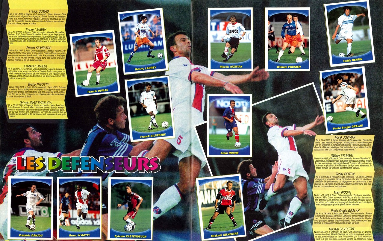 1997-98 - Panini Superfoot - Pages 06 et 07 - Les défenseurs