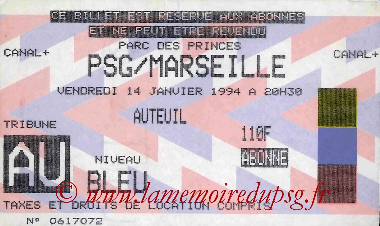 1994-01-14  PSG-Marseille (23ème D1)