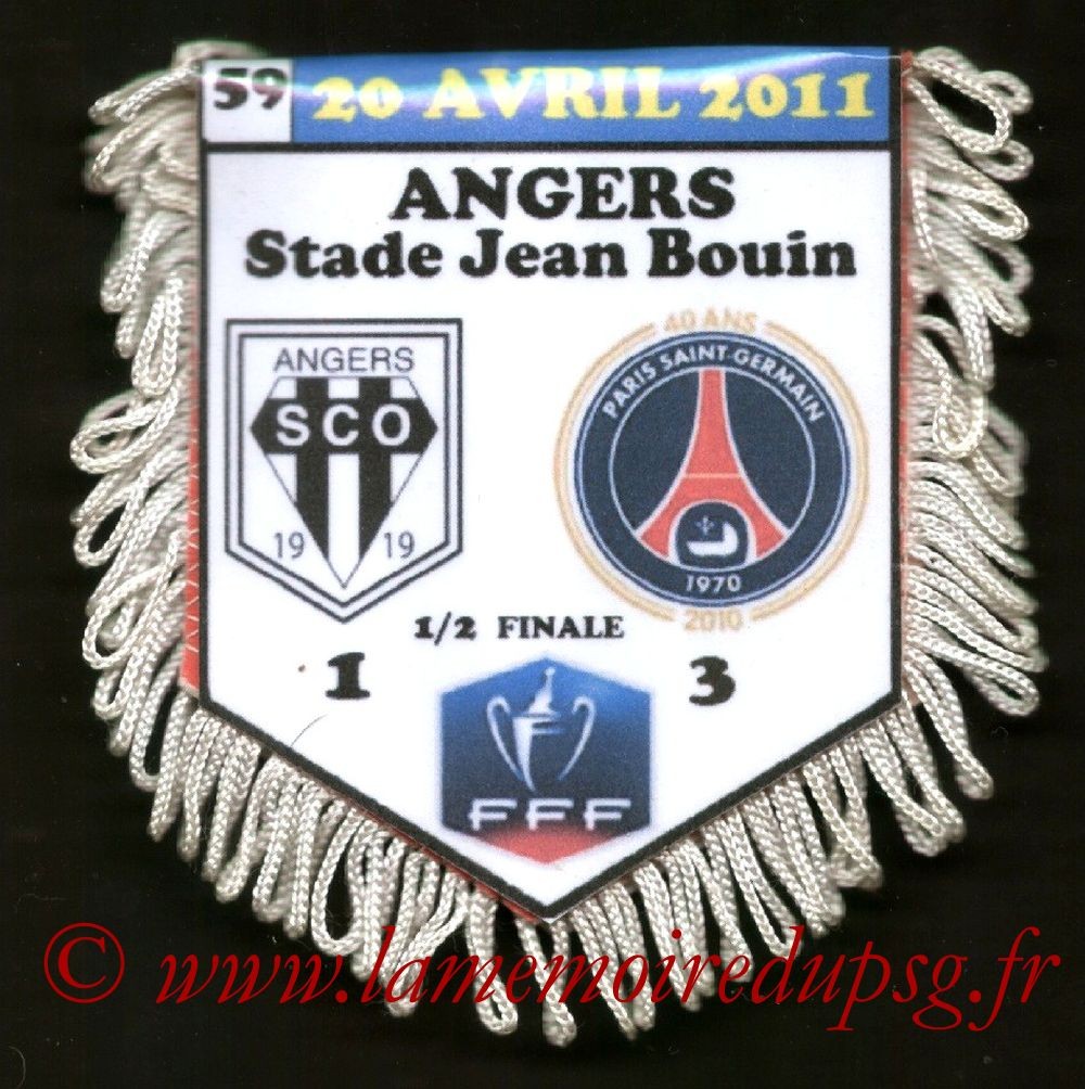 2011-04-20  Angers-PSG (Demi-Finale CF)