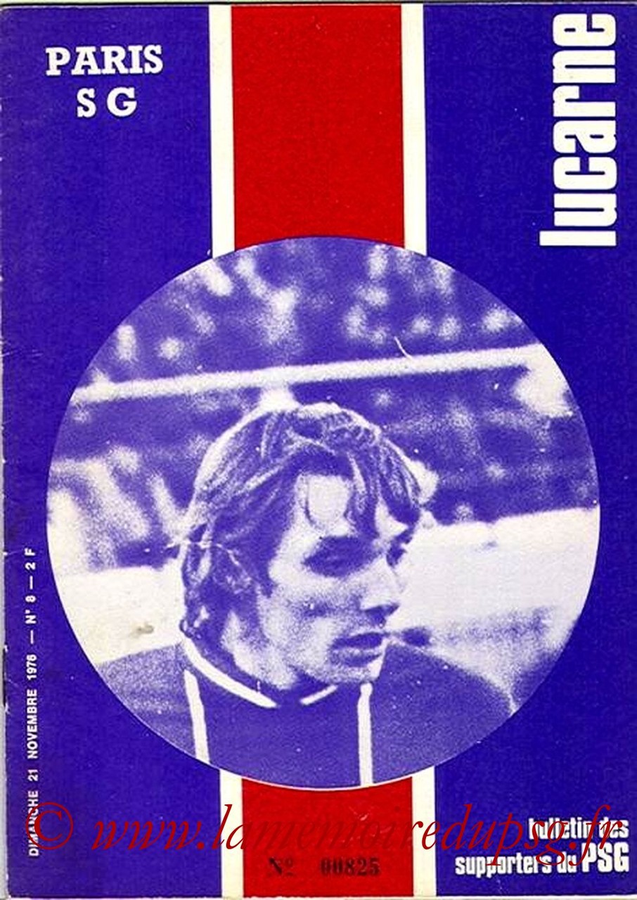 1976-11-21  PSG-Metz (15ème D1, Lucarne N°8)