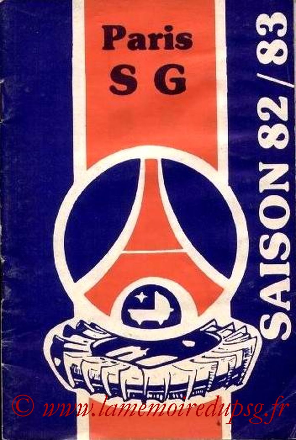 1982-83 - Guide de la Saison PSG