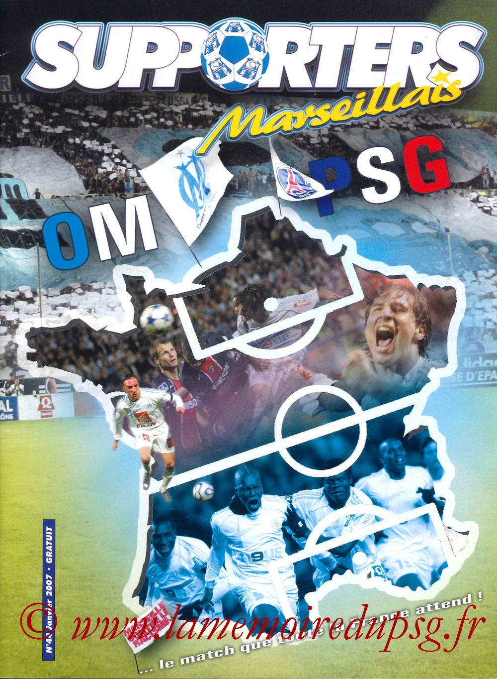 2007-02-04  Marseille-PSG (23ème L1, Supporters Marseillais N°44)