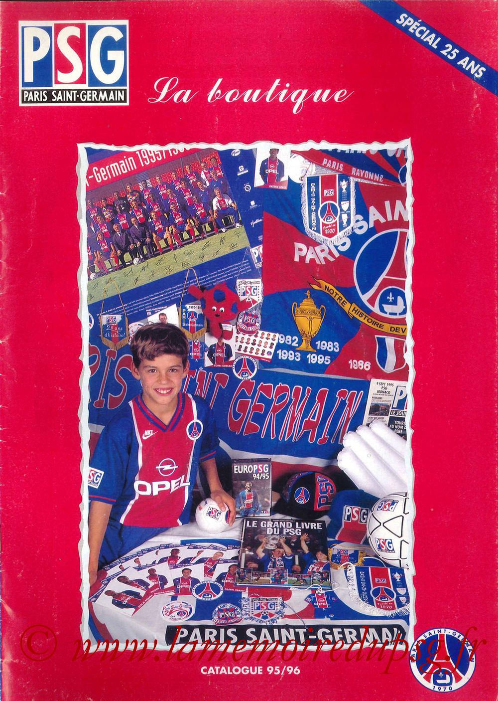 Catalogue PSG - 1995-96