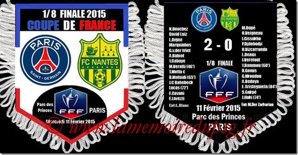 2015-02-11  PSG-Nantes (8ème CF)