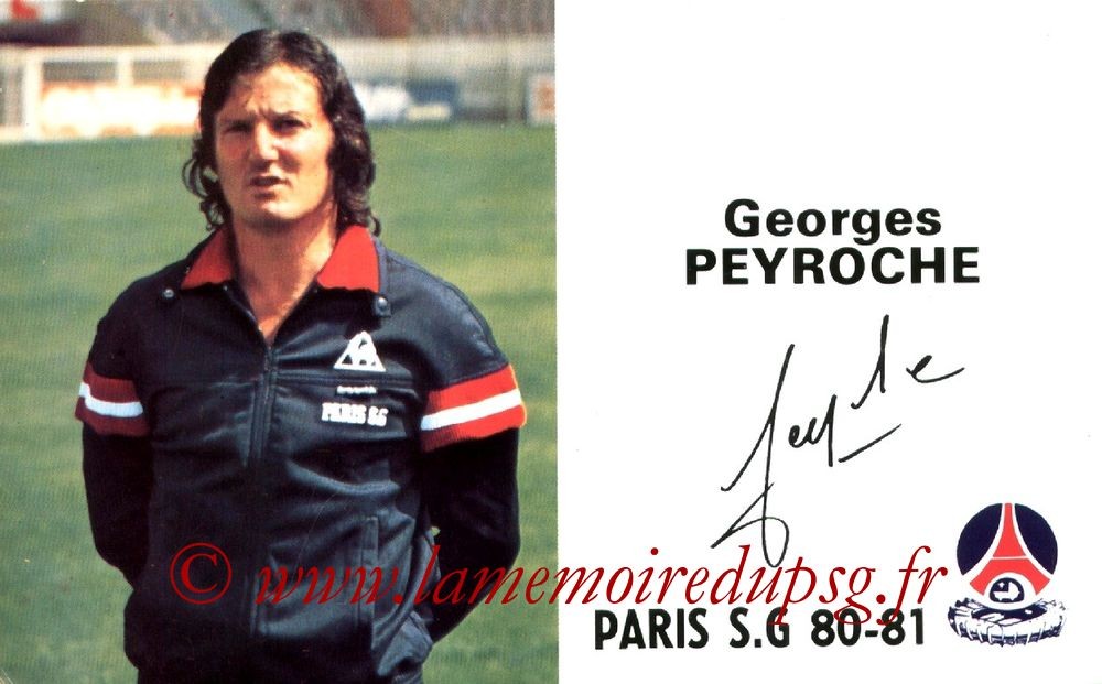 PEYROCHE Georges  80-81