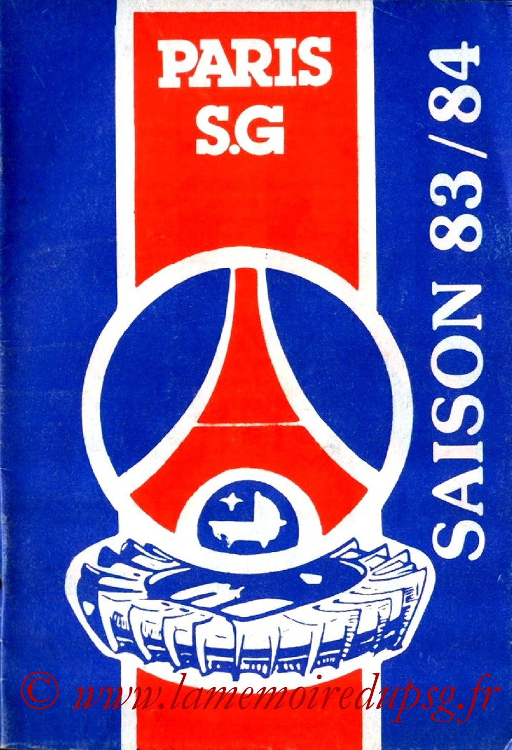 1983-84 - Guide de la Saison PSG