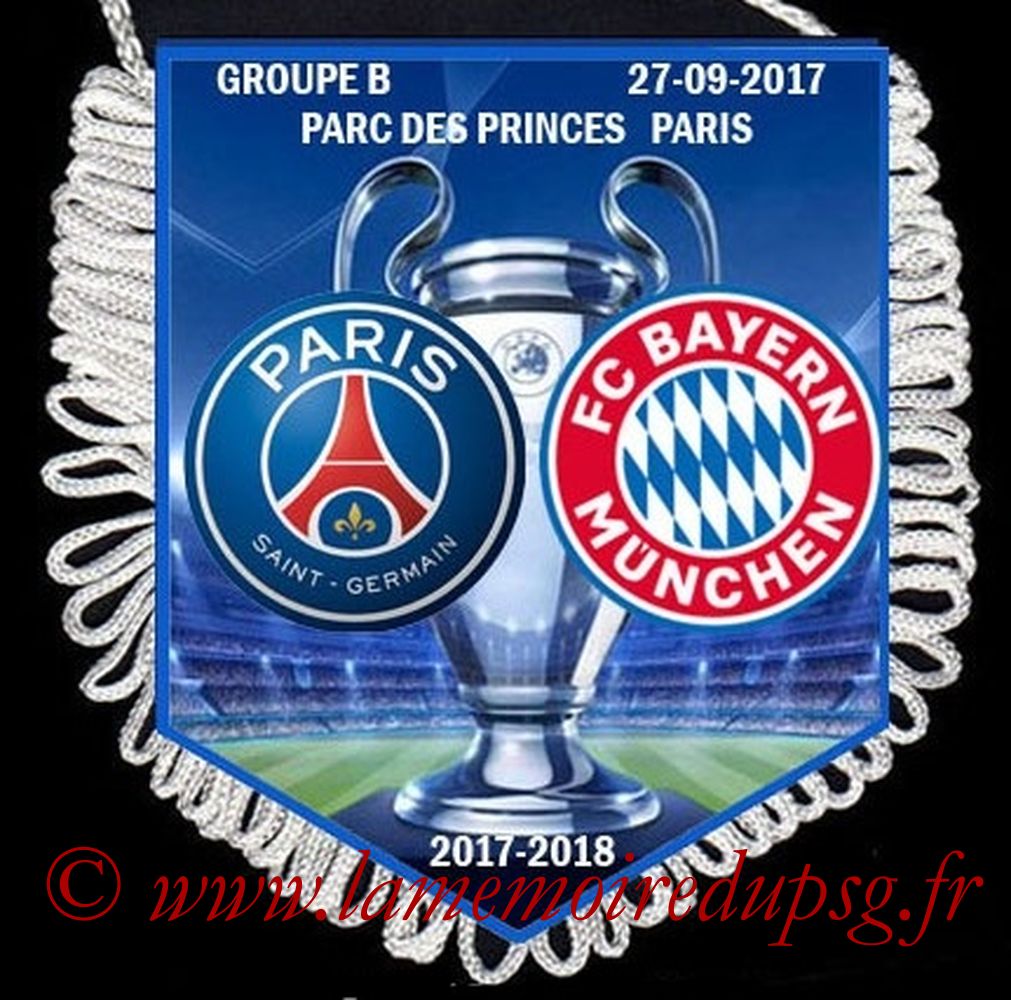 2017-09-27  PSG-Bayern (2ème Poule C1)