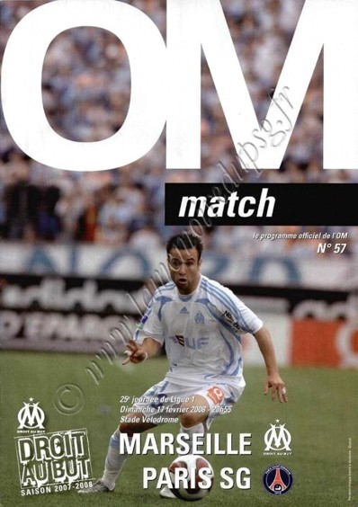 2008-02-17  Marseille-PSG (25ème L1, OM Match N°57)