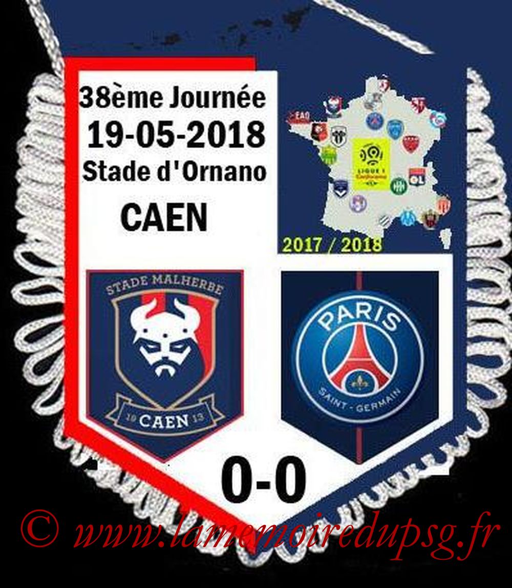 2018-05-19  Caen-PSG (38ème L1)
