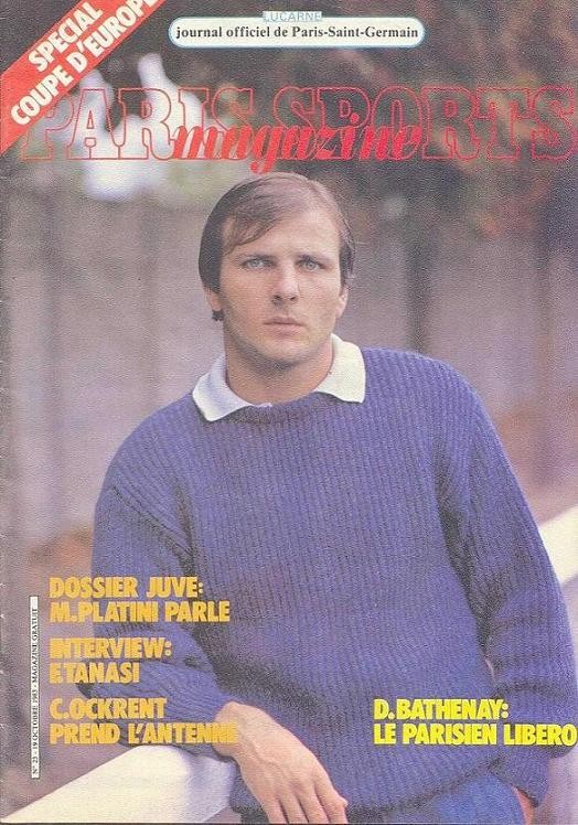 1983-10-19  PSG-Juventus Turin (8ème Aller C2, Paris Sports Magazine N°23)