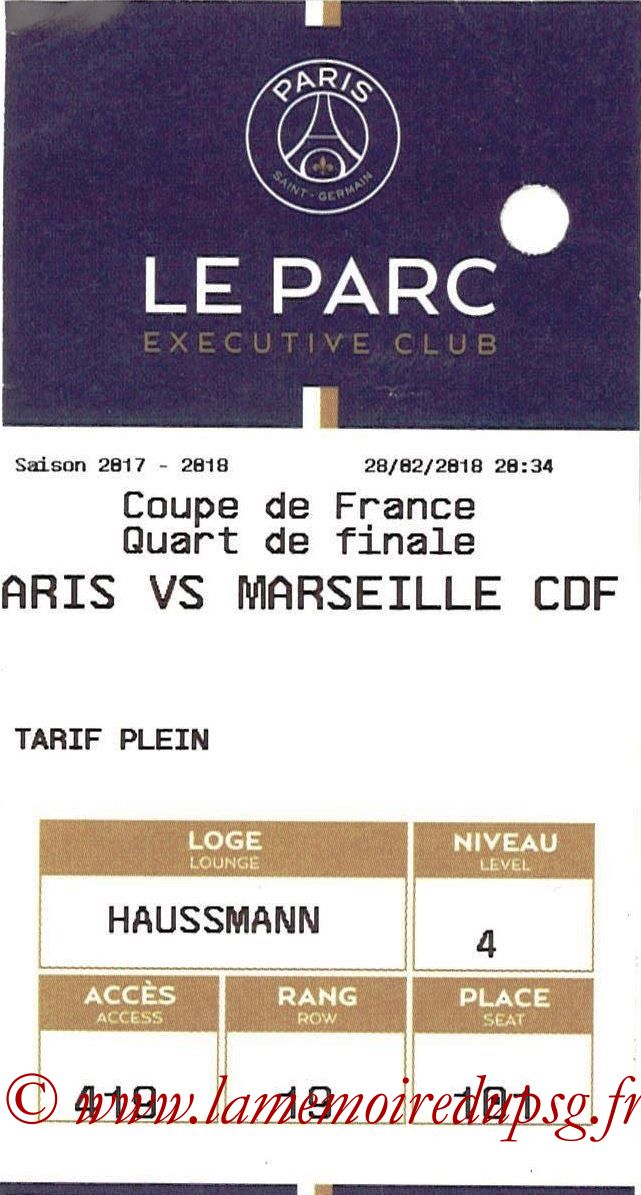 2018-02-28  PSG-Marseille (Quart CF, E-ticket Executive club)