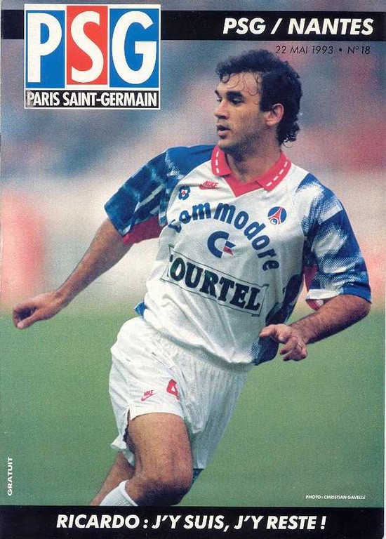 1993-05-22  PSG-Nantes (36ème D1, Le Magazine PSG N°18)