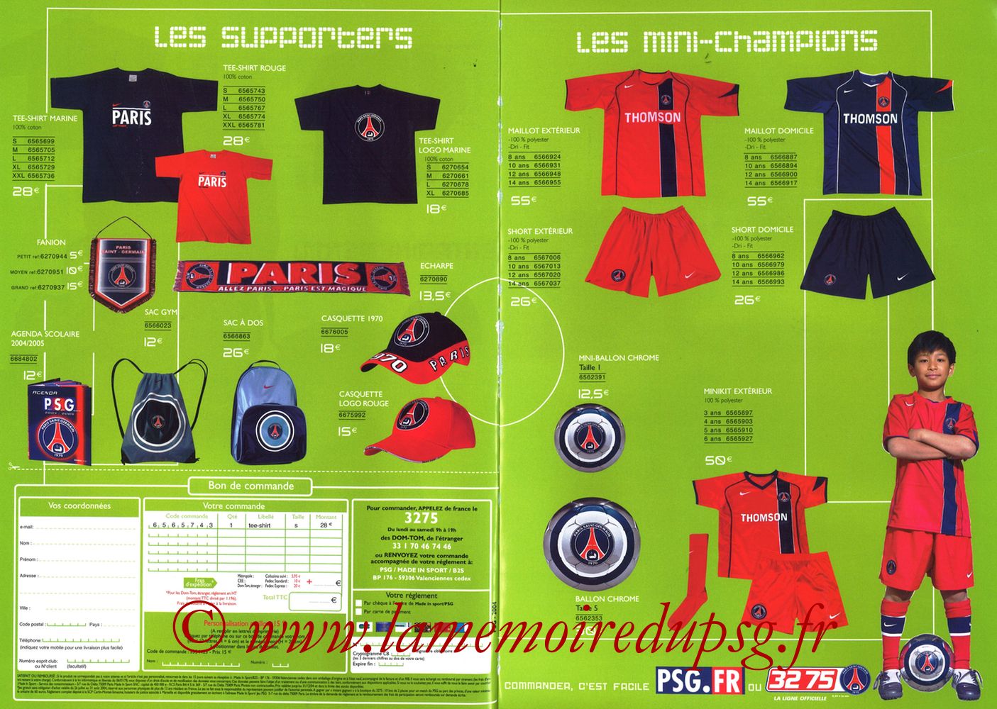 Catalogue PSG - 2004-05b - Pages 06 et 07