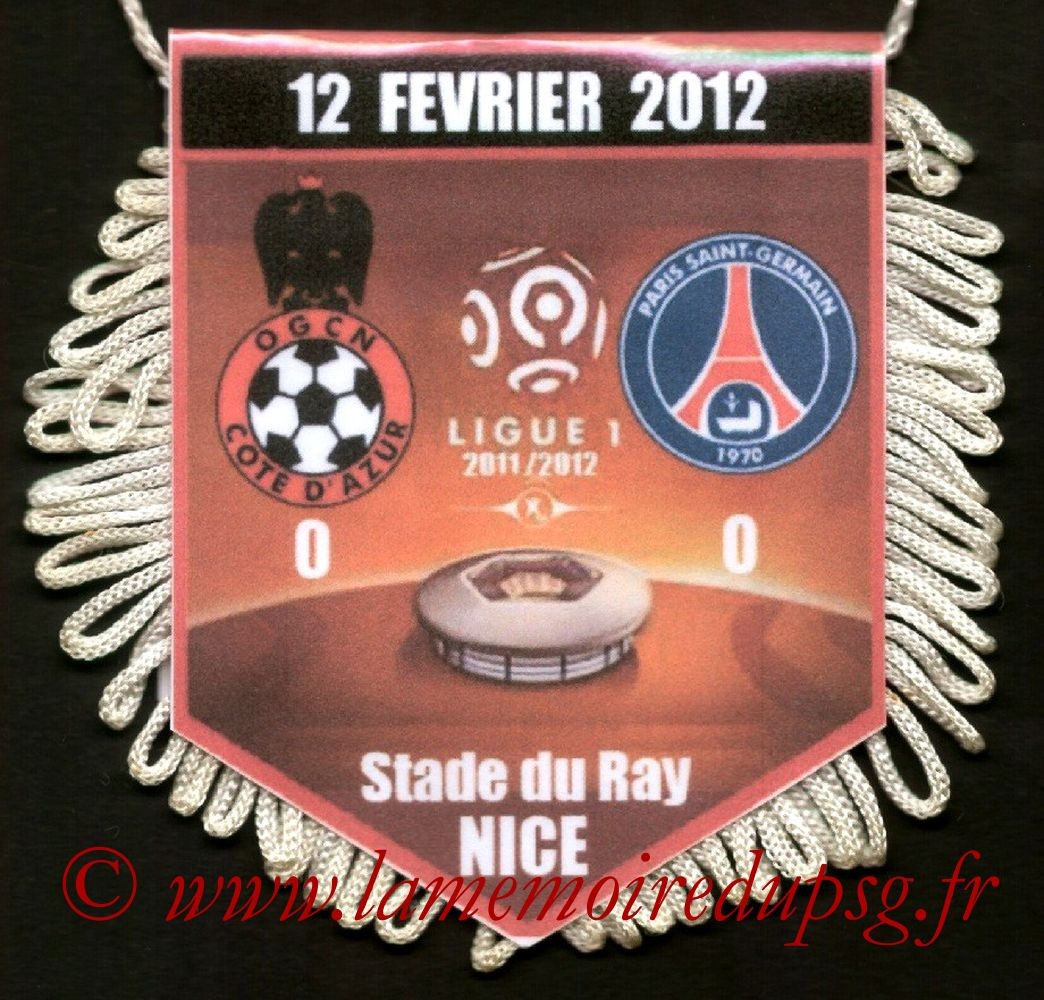 2012-02-12  Nice-PSG (23ème L1)
