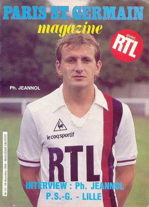 1984-12-14  PSG-Lille (20ème D1, Paris SG Magazine N°13)