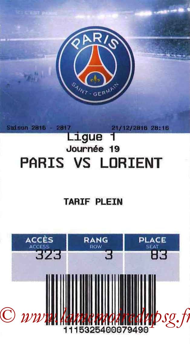 2016-12-21  PSG-Lorient (19ème L1, E-ticket)