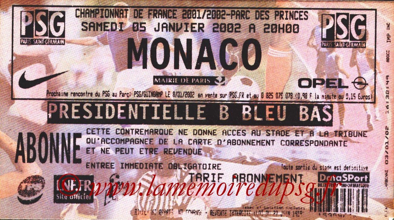 2002-01-05  PSG-Monaco (20ème D1)