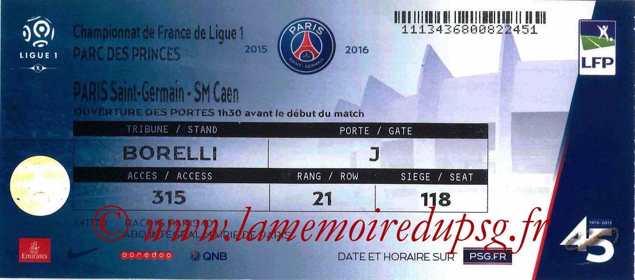 2016-04-16  PSG-Caen (34ème L1)