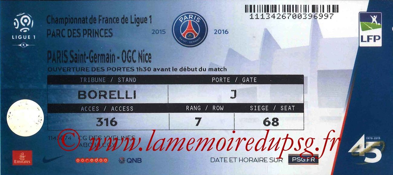 2016-04-02  PSG-Nice (32ème L1)