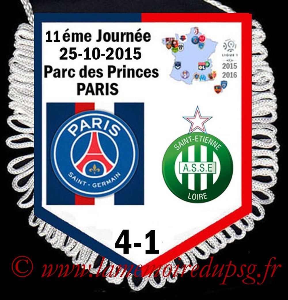 2015-10-25  PSG-St Etienne (11ème L1)