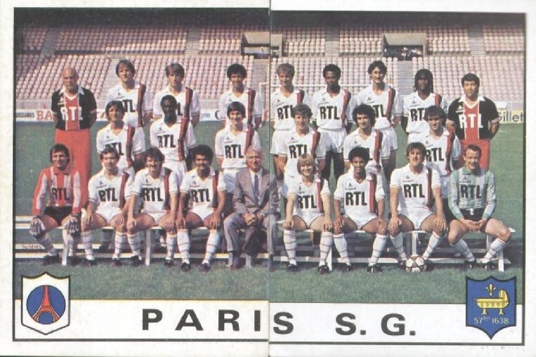 N° 220 et 221 - Equipe PSG