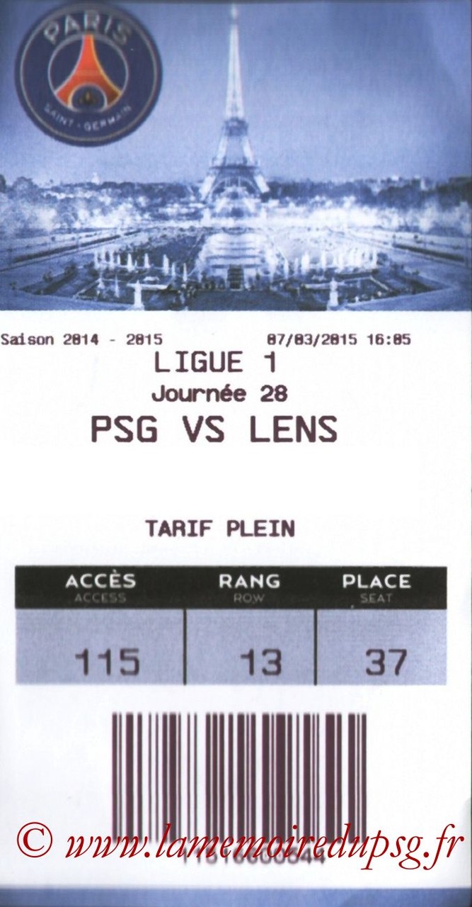 Psg Tickets