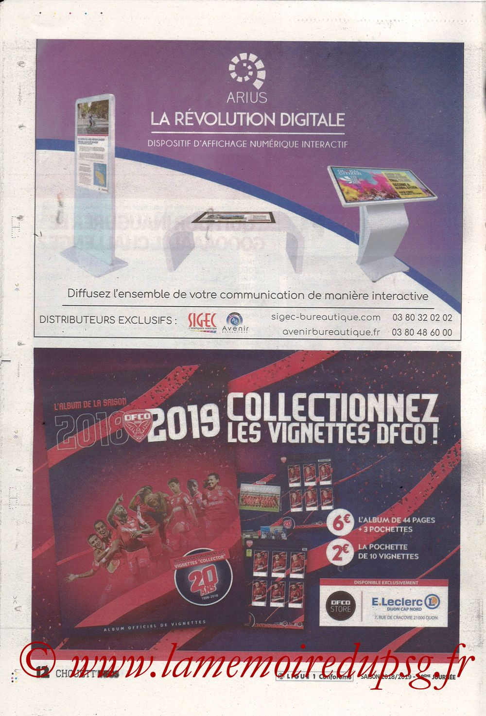 2019-03-12  Dijon-PSG (18ème L1 en retard, Chouett'Infos) - Page 12