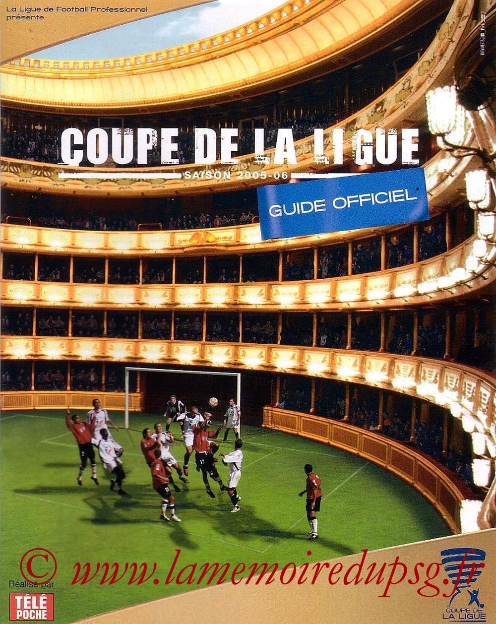 2005-10-26  PSG-Troyes (16ème Finale CL, Programme officiel LFP)