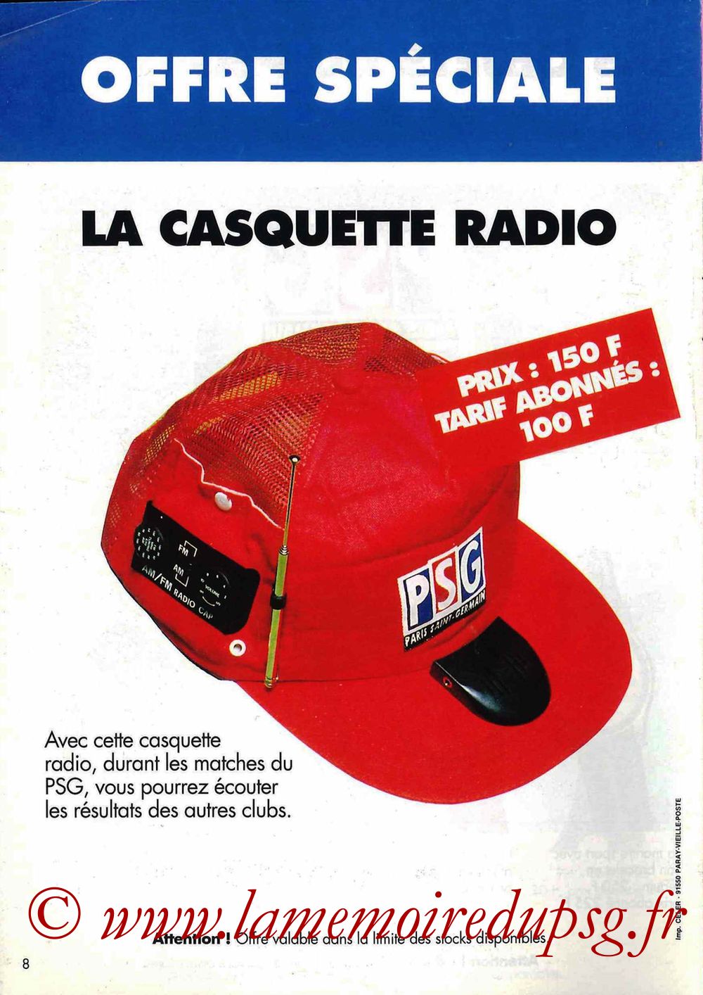 Catalogue PSG - 1992-93 - Page 8