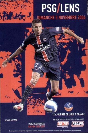 2006-11-05  PSG-Lens (12ème L1, Officiel N°92)