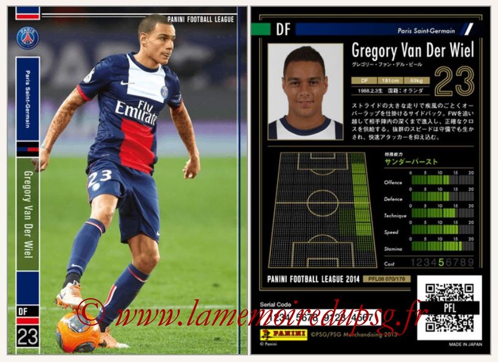 N° 070 - Gregory VAN DER WIEL