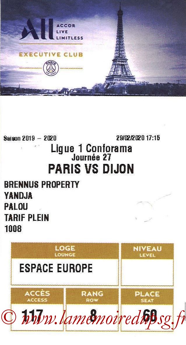 2020-02-29  PSG-Dijon (27ème L1, E-ticket Executive club)