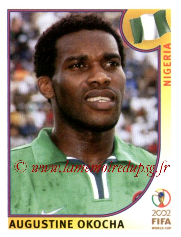 N° 414 - Augustine OKOCHA (1998-02, PSG > 2002, Nigeria)