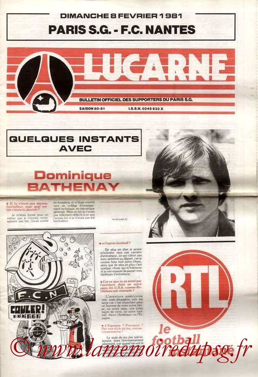 1981-02-08  PSG-Nantes (26ème D1, Lucarne)