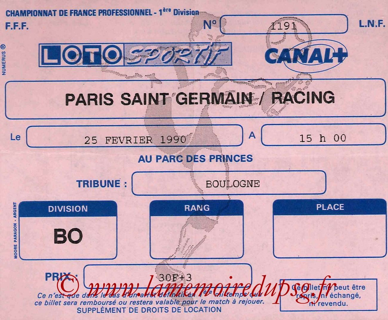 1990-02-25  PSG-Racing Paris 1 (27ème D1)