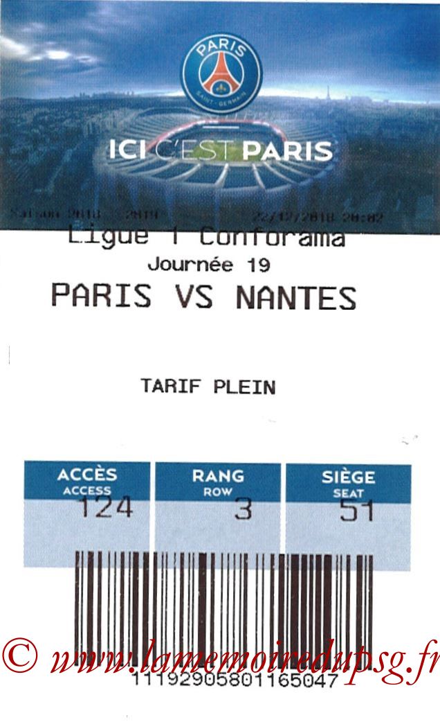 2018-12-22  PSG-Nantes (19ème L1, E-ticket)