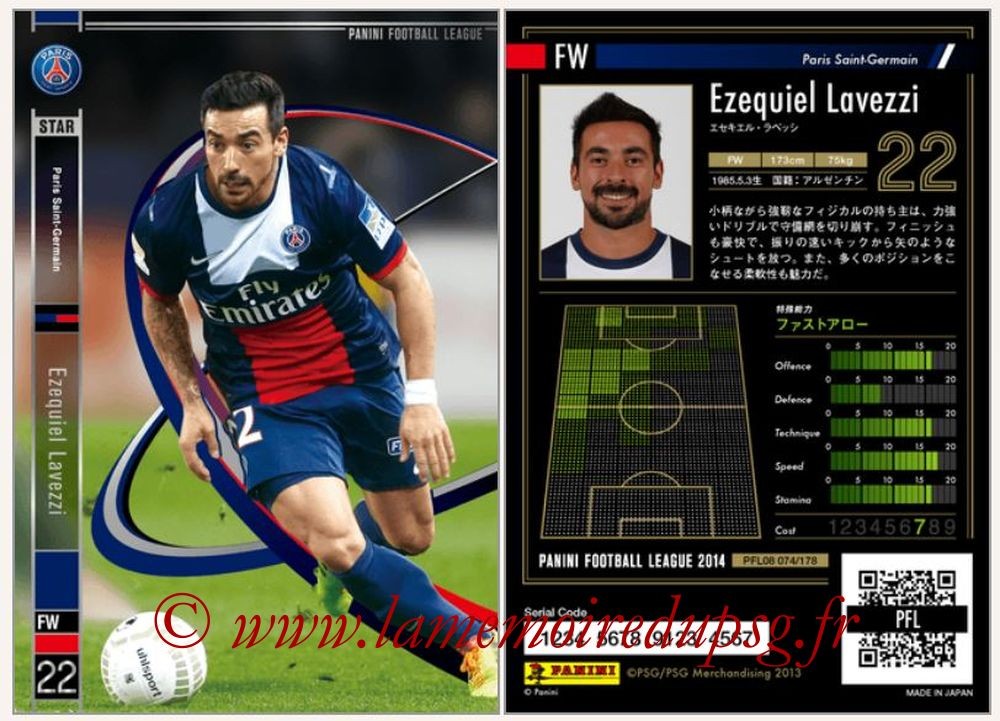 N° 074 - Ezequiel LAVEZZI