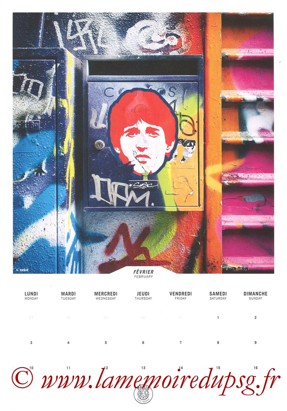 Calendrier PSG 2020 - Page 03 - SUSIC