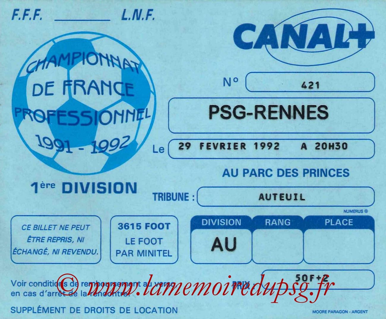 1992-02-29  PSG-Rennes (30ème D1)