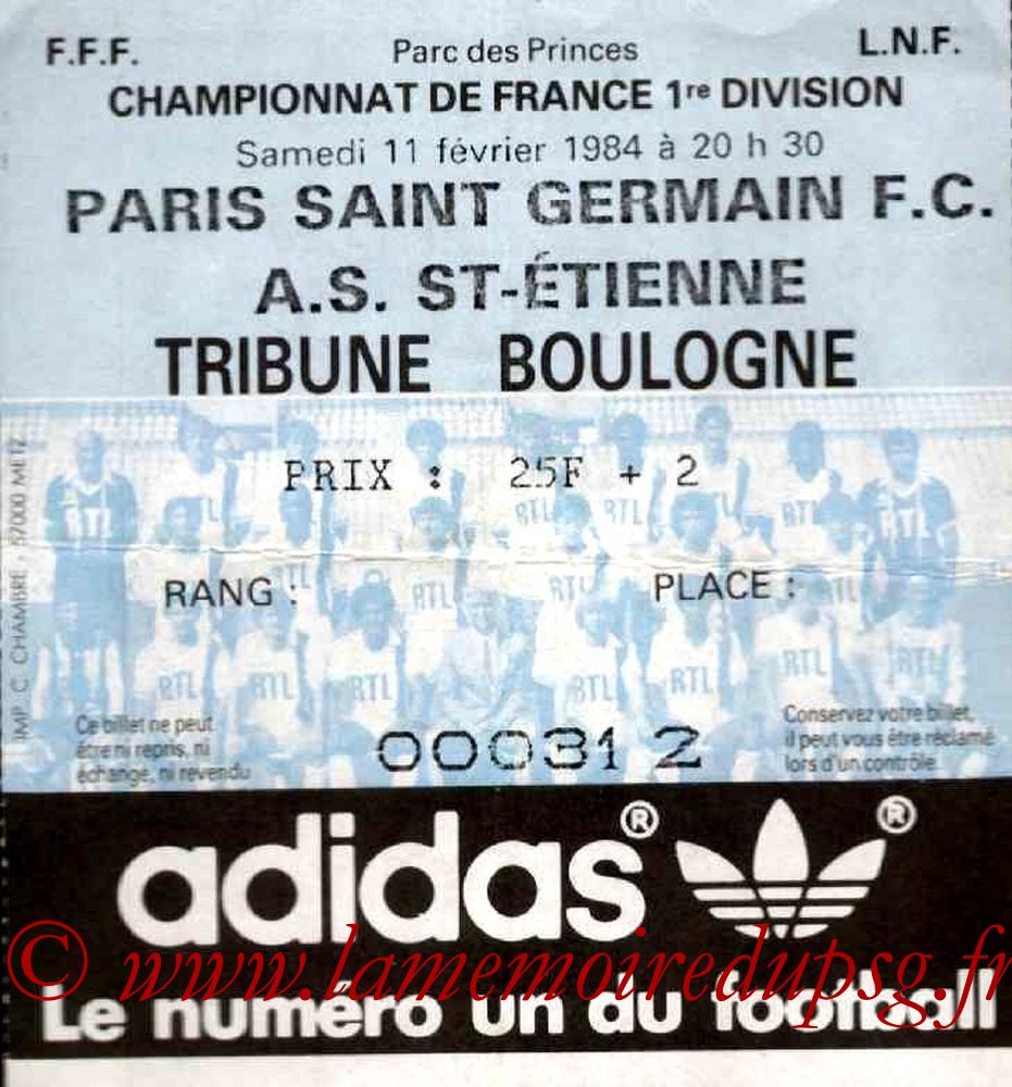 1984-02-11  PSG-Saint Etienne (27ème D1)