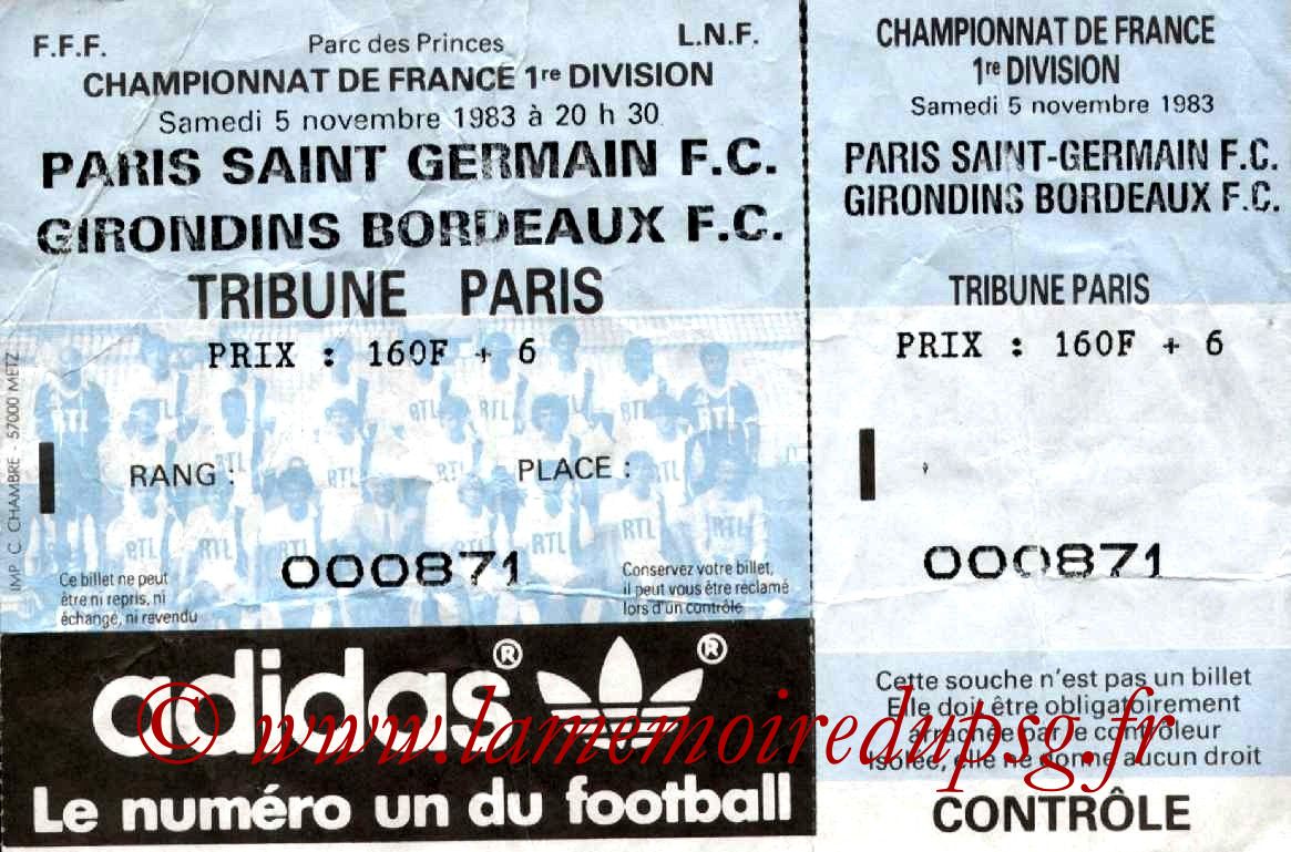 1983-11-05  PSG-Bordeaux (17ème D1, Entier)