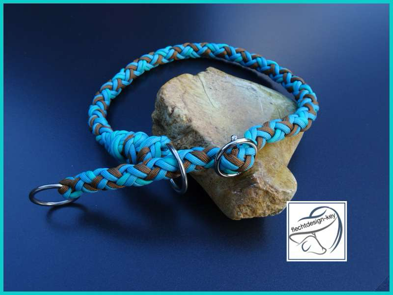 Hundehalsband mit Zugstopp, Halsband aus Paracord
