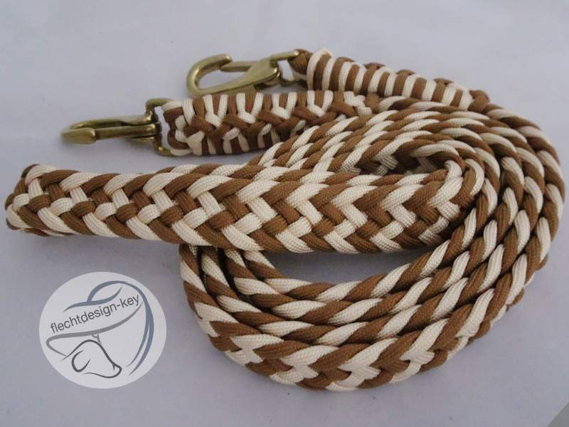 Paracord Flechtzügel 20mm Fischgrät