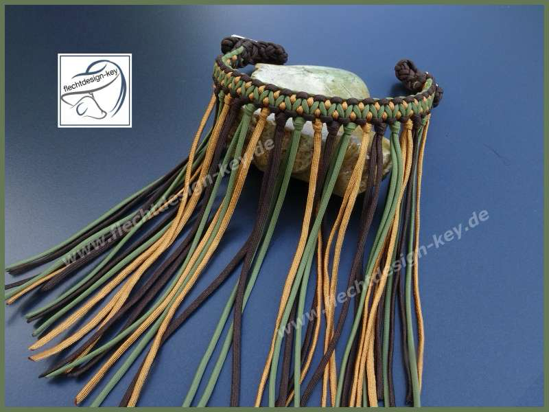 Fliegenband, Fliegenfransen zum Einschnallen aus Paracord